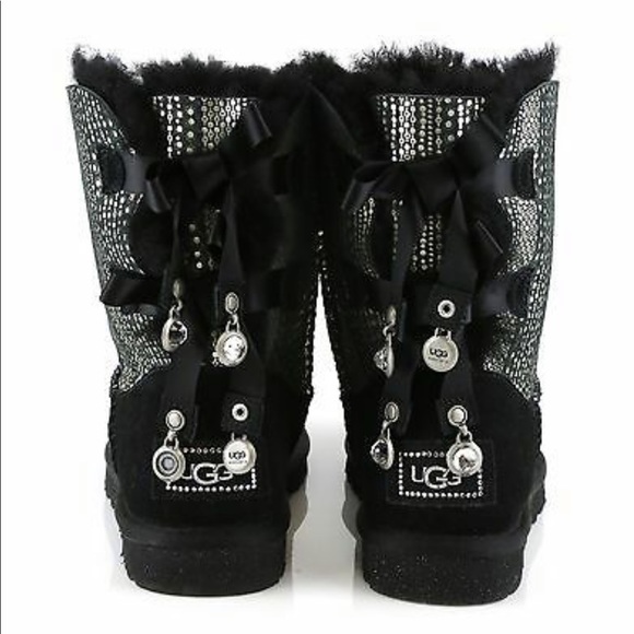 silver bling boots